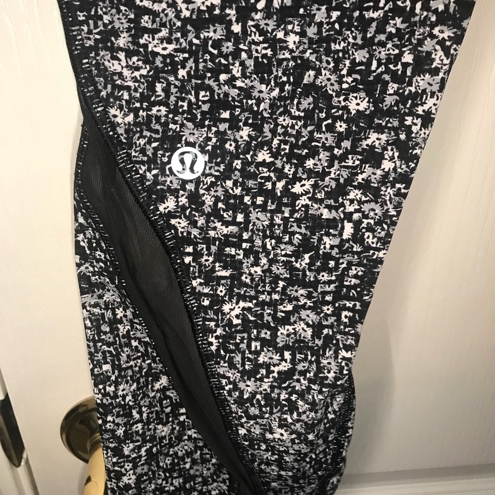 Lululemon Running Tights 7/8 Printed